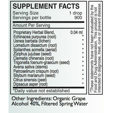 NT Detox - Byron White Formulas - Neurological, Neurotoxin Detox Herbal Supplement